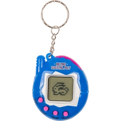 Retro digitální zvířátko Tamagoči hra modré