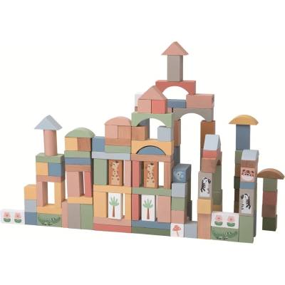 2Kids Toys Safari bloky so zvieratkami 120 ks