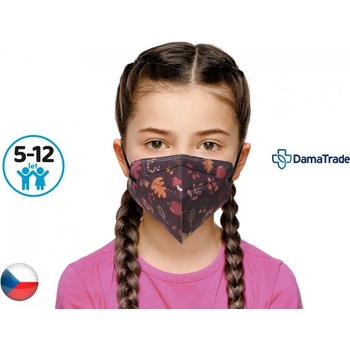 Dama Trade respirátor FFP2 vhodný pro děti Podzim 10 ks
