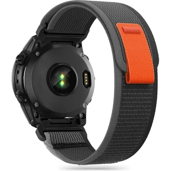 Tech-Protect Каишка Tech-Protect Nylon за Garmin Fenix 3 / 5X / 3HR / 5X Plus / 6X / 6X Pro / 7X, черно-оранжева (9319456606805)