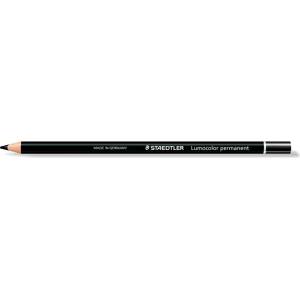 STAEDTLER Молив за маркиране, универсален, водоустойчив (глазоцветен), STAEDTLER "Lumocolor 108 20", черен 108 20-9 (108 20-9)