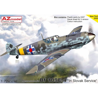 AZmodel Messerschmitt Bf 109 E-4 in Slovak Service 1:72