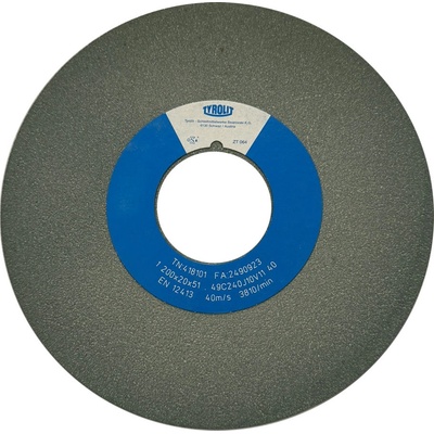 Tyrolit Brusný kotouč plochý 200 x 20 x 51 mm 49C240J10V40 T418101