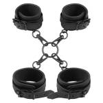 Intoyou Веган ограничители за ръце и крака Fetish Black Shadow