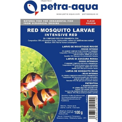 Petra-Aqua Mražená patentka červená na vybarvení 100 g