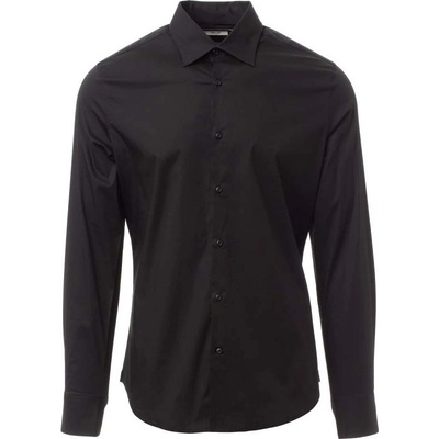 PAYPER FLORENTIA S00024-P051 / Мъжка риза slim fit - черна 39 (S00024P0511400039)