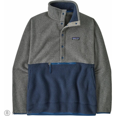 Patagonia Retro Pile 1/2 Snap Fleece mikina new navy w/nickel