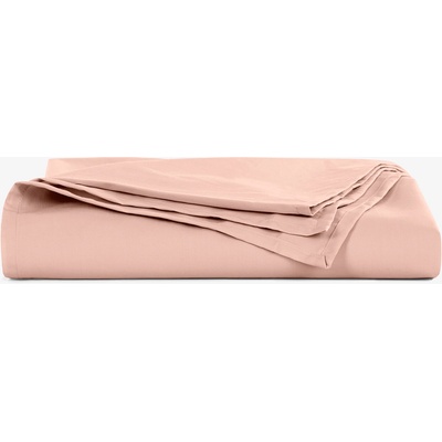 Дилиос Долен чаршаф за единично легло 150/275 см праскова перкал