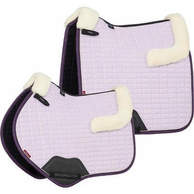 LeMieux Podsedlová dečka Merino Suede Square lilac
