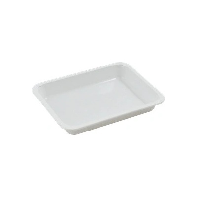 ECOFOL Plastová zatavovací miska 1D bílá PP 227x178x30 mm ideal pack® bal/50 ks