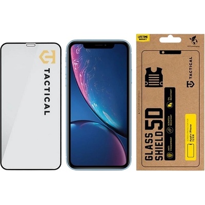 Tactical iPhone 11 / XR 6.1 TACTICAL GLASS SHIELD 5D екранен протектор стъкло 5D, 9H, BLACK 2452037 (2452037)