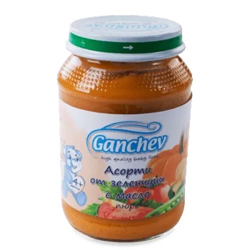 Image 1 of Ганчев пюре Асорти от зеленчуци с масло