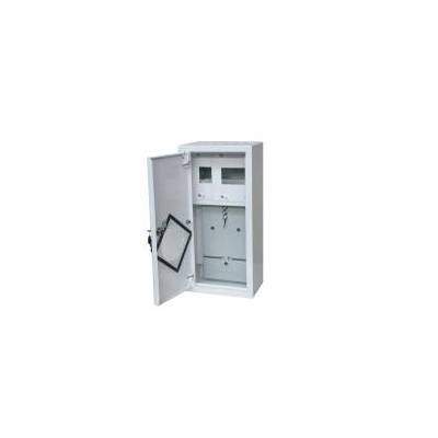 Metal counter switchgear 1x1F for electronic meter + 6 security window lock RAL 9003A-RZ9E