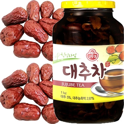 Ottogi Korejský Čaj JUJUBE Hřejivý Zavařenina 1 kg