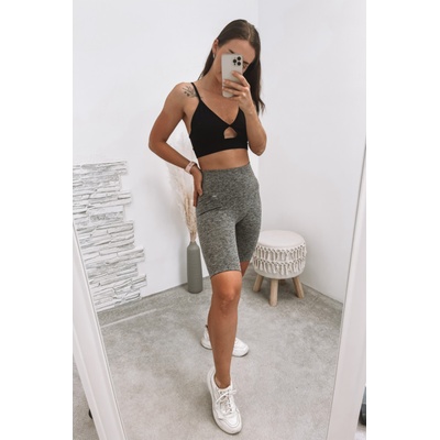 Goldbee kraťásky Balance Seamless silver bullet melange