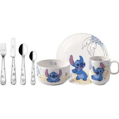 Villeroy & Boch Detská jedálenská súprava Disney Stitch 7 ks