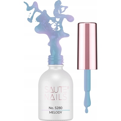 Saute Nails Lakier hybrydowy třpytky kolekce Mermaid Melody S280 Melody