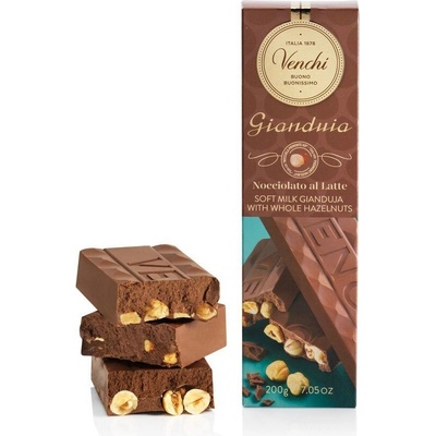 Gianduia čokoládová tyčinka s lieskovými orechmi 200 g