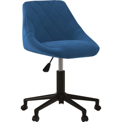 vidaXL 11461.3089036 Otočná modrá samet