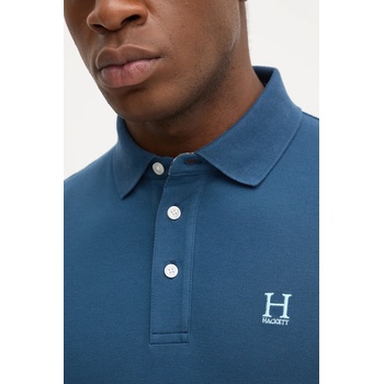 Hackett London Памучна тениска с яка Hackett London (HM5600001)