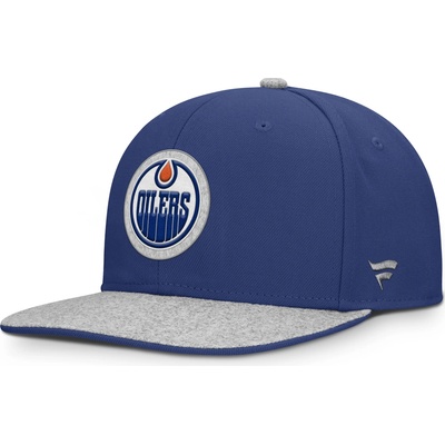Fanatics Edmonton Oilers NHL Loden Structured Flat Brim Cap