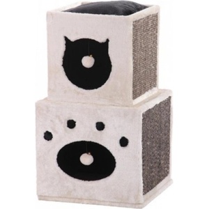 NOBBY Катерушка и драскалка за котки KISATO бежав 40 x 40 х 70 см NOBBY Германия 63113-02