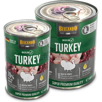 Image 1 of BELCANDO Baseline консерва с пуешко 24 x 400 г