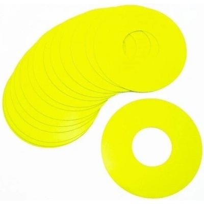 Ultimate Racing 1/8 BUGGY žluté nálepky na disky 20 ks