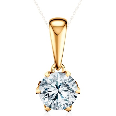 SAVICKI Висулка The Journey: злато, лабораторен диамант