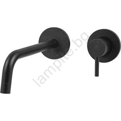 PAFFONI - Смесител за мивка за вграден монтаж LIGHT, черен (PF0018)