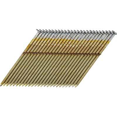 DeWALT Назъбени поцинковани стоманени гвоздеи за такер с тел DeWALT DNW28R50G12E - наклон 33°, тип SN34, 2.8x50 mm, 2200 бр (DNW28R50G12E)