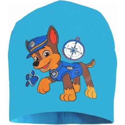 TED LABELS Chlapčenská jarná / jesenná čiapka Labková patrola Paw Patrol motív Kompas