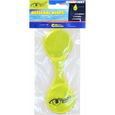 Compass klips reflexný magnetický 01563