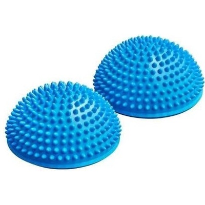 Senzomotorická polguľôčka 4FIZJO 16 cm 2ks modré