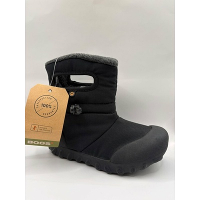 BOGS Unisex dětské zimní boty B-Moc nepromokavé a zateplené Černé