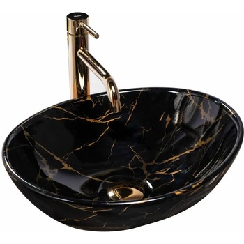 Image 1 of Rea Sofia 41x35 cm black marble (REA-U5611)