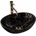 Rea Sofia 41x35 cm black marble (REA-U5611)