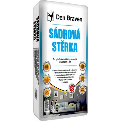 Den Braven Sádrová stěrka 25 kg