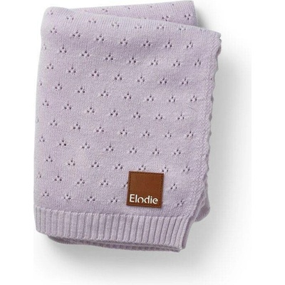 Elodie Details Pletená deka pre bábätko Pointelle Blanket Lavender Love