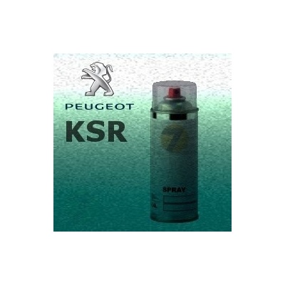 PEUGEOT KSR VERT NOSSI-BE metalická barva Sprej 400ml