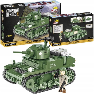 Cobi 3048 COH M3 Stuart, 1:35, 490 k, 1 f
