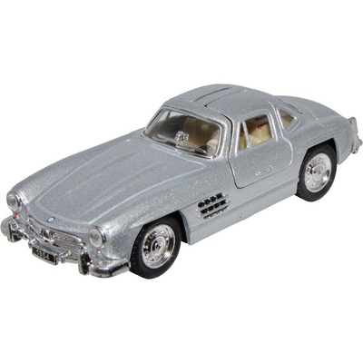 Kinsmart Mercedes Benz 300SL Coupé 1954 stříbrná 1:36