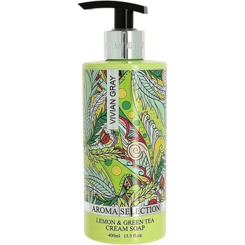 Vivian Gray Aroma Selection Lemon & Green Tea krémové tekuté mydlo 400 ml