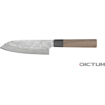 Dictum Japonský nůž Shiro Kamo Hocho Santoku PM Steel 170 mm