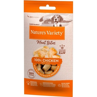 Nature's Variety lyofilizované kuracie kúsky 20 g