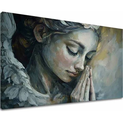 Obraz andělů Křehká stvoření | dotaženo rukou umělce - 100x150 cm – Hledejceny.cz