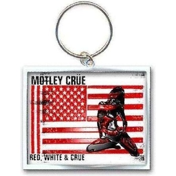 Mötley Crüe Red, White & Crue Ключодържател (MOTKEY09)