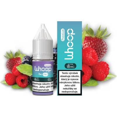 WHOOP Blackberry Blackcurrant Raspberry Strawberry Blueberry 10 ml 18 mg