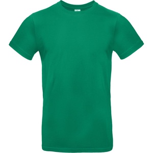 B&C Collection B&C E190 / Мъжка тениска от плътен памук - цвят kelly green S (01003T52001)