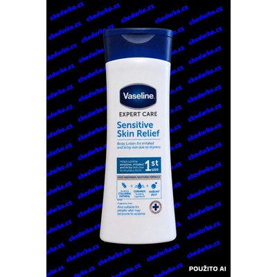 Vaseline Sensitive Skin Relief hydratační tělové mléko 400 ml
